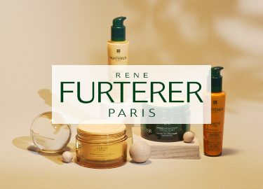 Produits Rene Furterer Paris en flacons et crèmes en parapharmacie