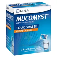 Mucomyst 200 Mg Poudre Pour Solution Buvable En Sachet B/18 à Bordeaux